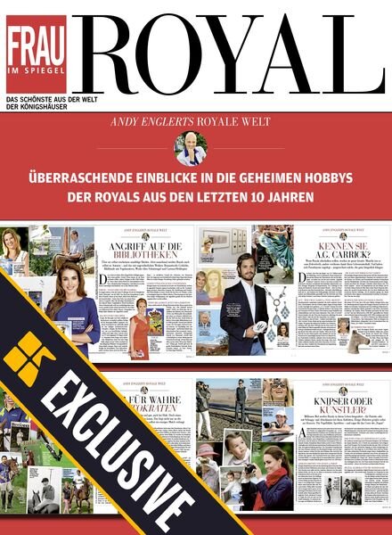 Frau im Spiegel Royal – 16 Dezember 2023 Cover