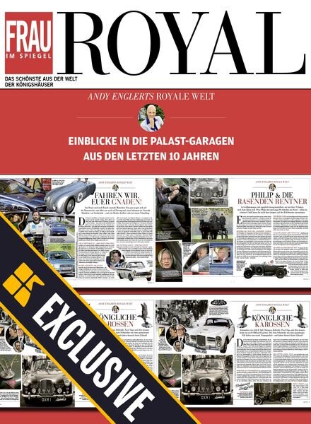 Frau im Spiegel Royal – 2 Dezember 2023 Cover