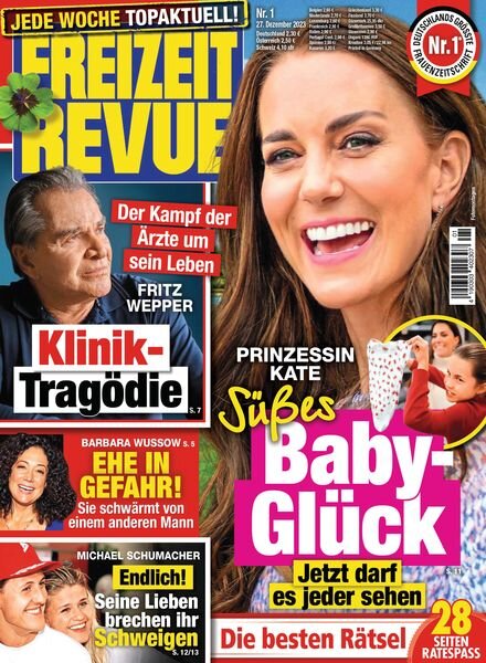 Freizeit Revue – 27 Dezember 2023 Cover