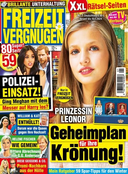 Freizeit Vergnugen – Januar 2024 Cover