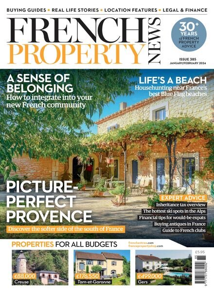 French Property News – January-February 2024 Cover