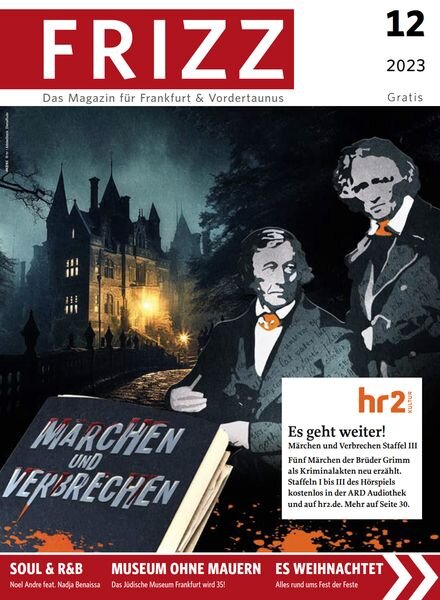 FRIZZ Das Magazin fur Frankfurt & Vordertaunus – Dezember 2023 Cover