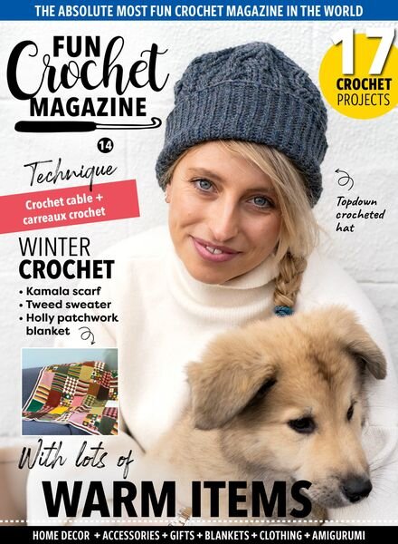 Fun Crochet Magazine – Issue 14 – 8 December 2023 Cover