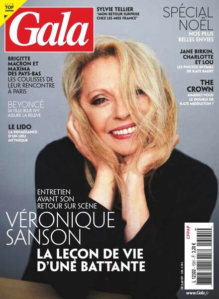 Gala France – 7 Decembre 2023 Cover