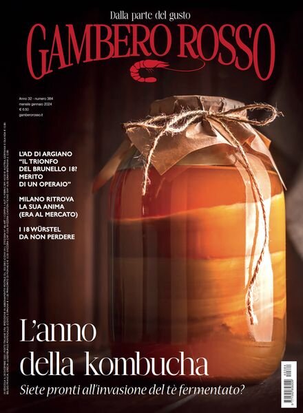 Gambero Rosso Italia – Gennaio 2024 Cover