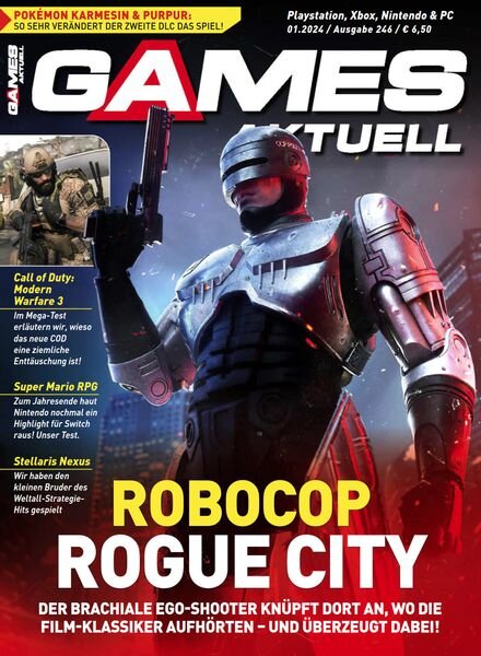 Games Aktuell – Januar 2024 Cover