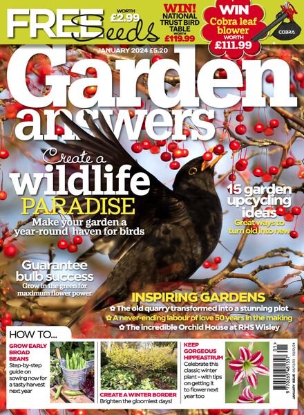 Garden Answers – January 2024 Cover
