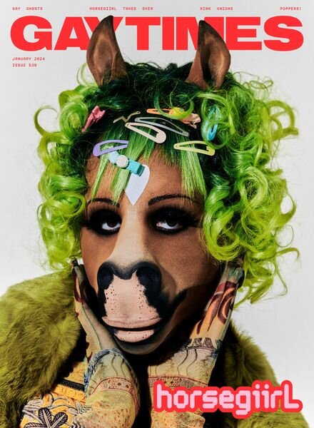 Gay Times – Issue 539 – January 2024 Cover