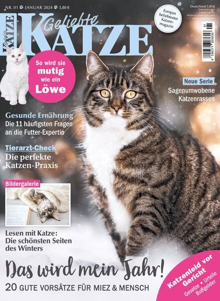Geliebte Katze – Januar 2024 Cover