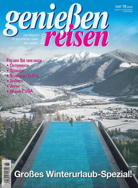Geniessen und Reisen – Dezember 2023 Cover