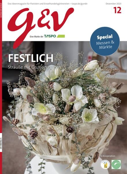 Gestalten und Verkaufen – Dezember 2023 Cover