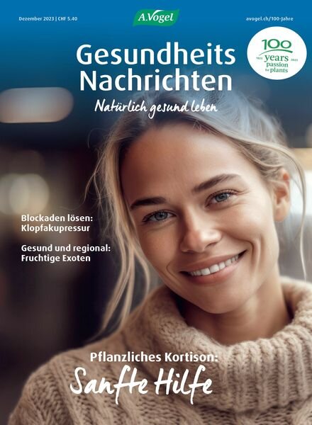 Gesundheits Nachrichten – Dezember 2023 Cover