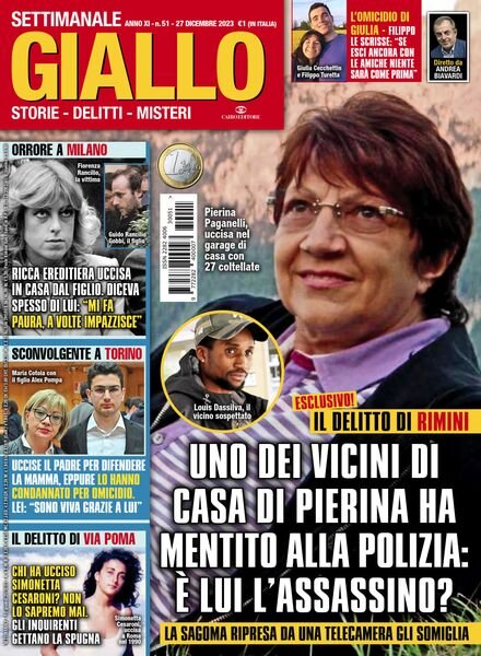 Giallo – 27 Dicembre 2023 Cover