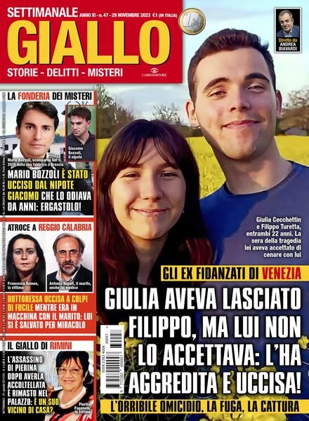 Giallo – 29 Novembre 2023 Cover