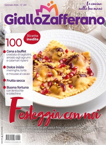 Giallo Zafferano – Gennaio 2024 Cover
