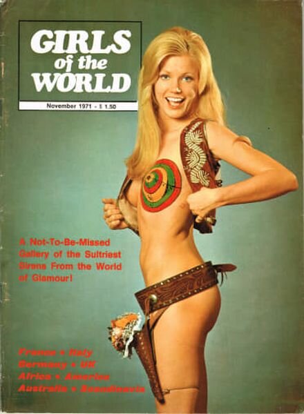 Girls of the World – November 1971 Cover