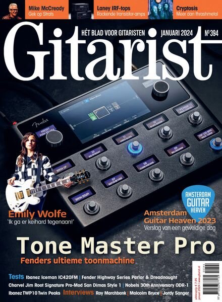 Gitarist Netherlands – Januari 2024 Cover