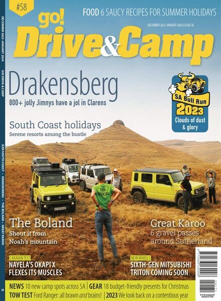 Go! Drive & Camp – December 2023 – January 2024 Cover
