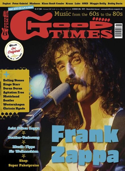 GoodTimes – Dezember 2023 – Januar 2024 Cover