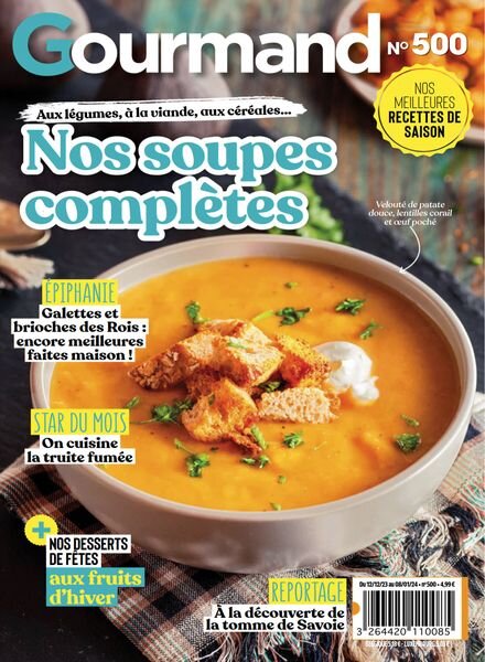 Gourmand – 12 Decembre 2023 Cover