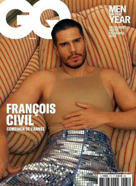 GQ France – Decembre 2023 – Janvier 2024 Cover