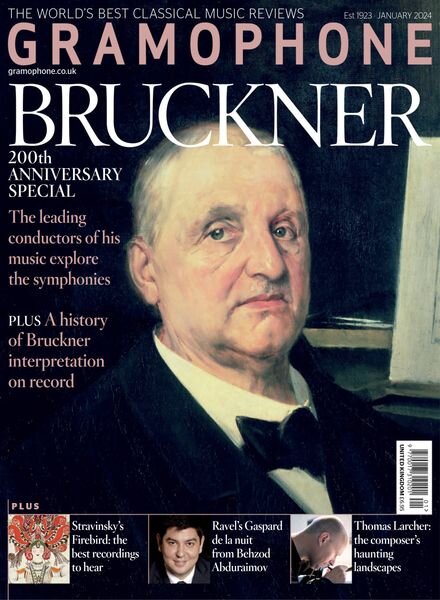 Gramophone – January 2024 Cover