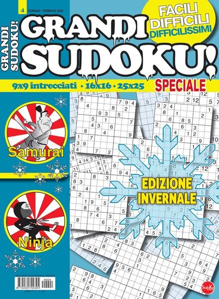 Grandi Sudoku – 21 Dicembre 2023 Cover