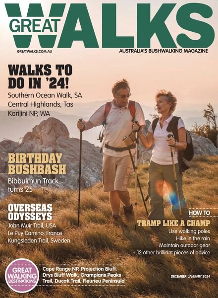 Great Walks – December 2023 – January 2024 Cover