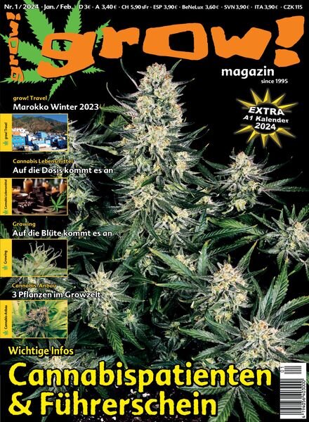 grow! Magazin – Januar 2024 Cover
