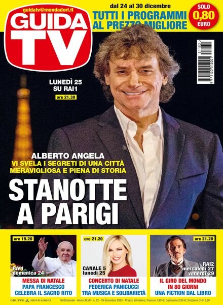 GuidaTV – 19 Dicembre 2023 Cover