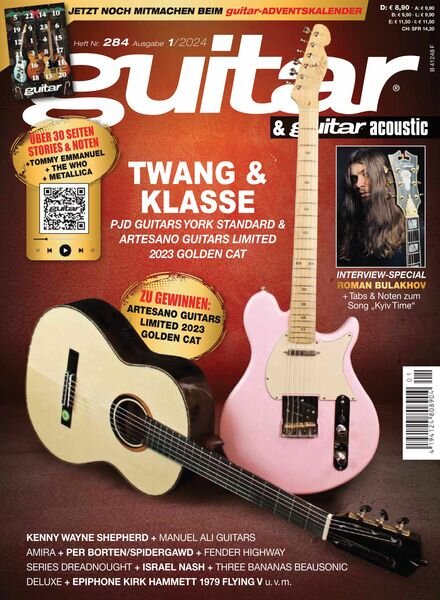 Guitar Germany – Januar 2024 Cover