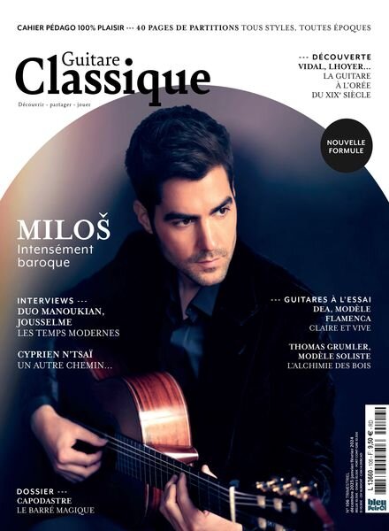 Guitare Classique – Decembre 2023 – Janvier-Fevrier 2024 Cover