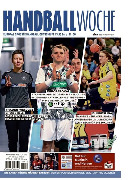 Handballwoche – 12 Dezember 2023 Cover