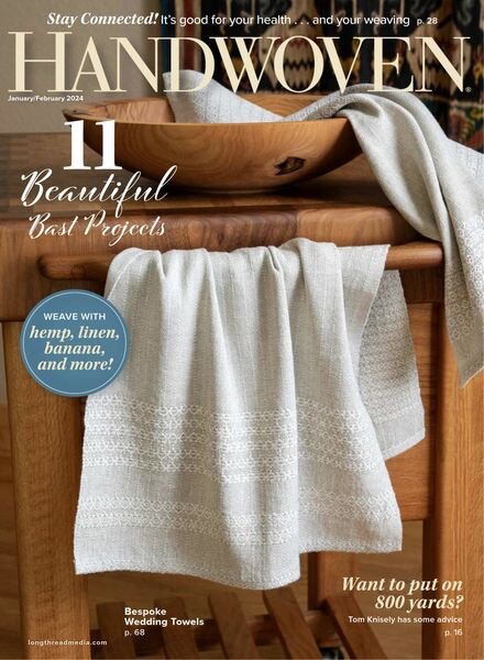 Handwoven – January-February 2024 Cover