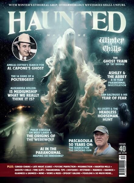 Haunted Magazine – Issue 40 – December 2023 Cover