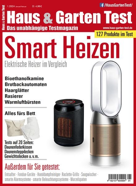 Haus & Garten Test – Januar 2024 Cover