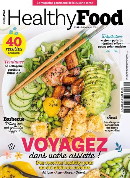 Healthy Food France – Juillet-Aout 2023 Cover