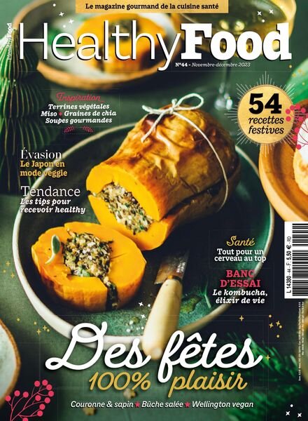 Healthy Food France – Novembre-Decembre 2023 Cover