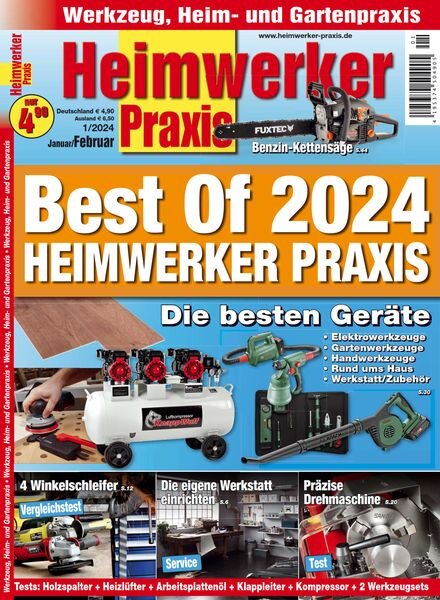 Heimwerker Praxis – Januar 2024 Cover