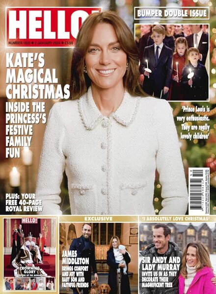Hello! Magazine UK – Issue 1820 – 2 January 2024 Cover