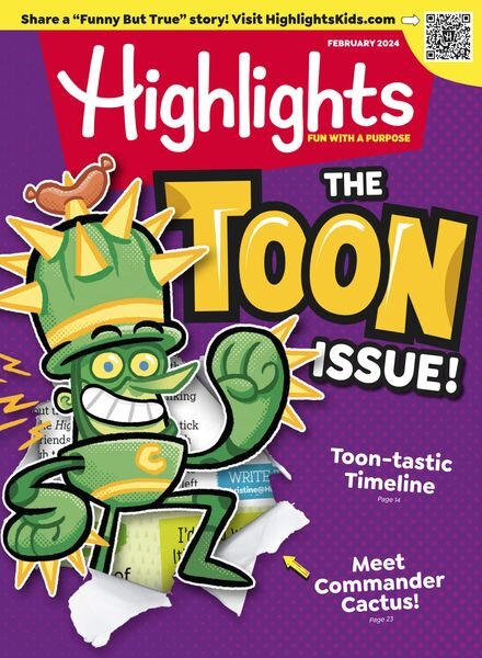 Highlights for Children – February 2024 Cover