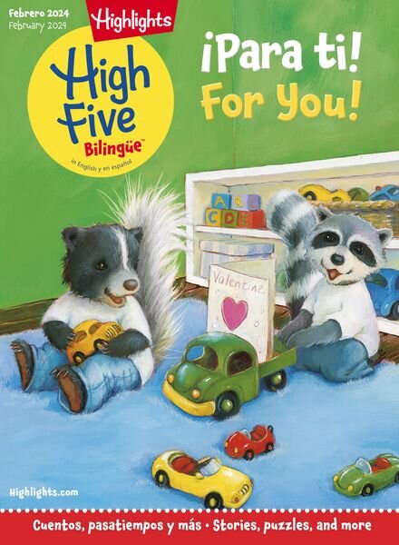 Highlights High Five Bilingue – Febrero 2024 Cover