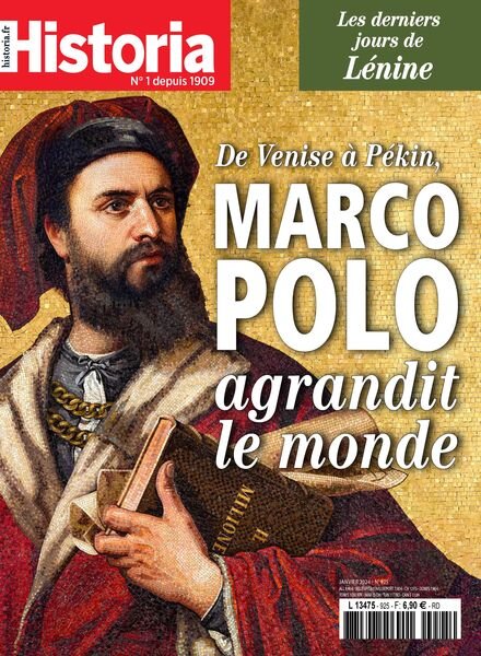Historia Magazine – Janvier 2024 Cover
