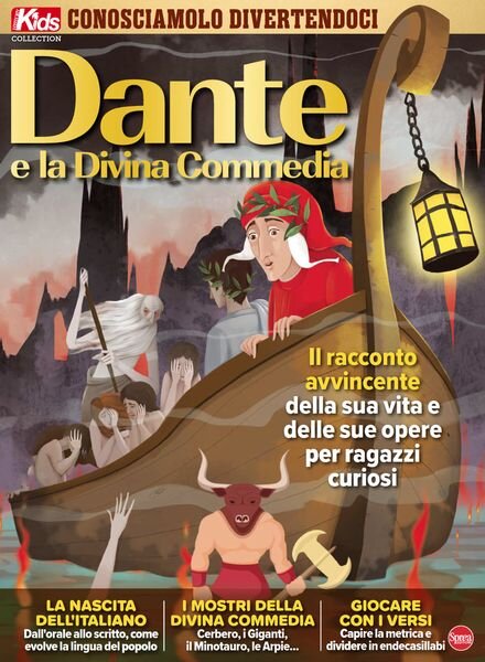 History Kids Speciale N 3 – Dante e la Divina Commedia – Gennaio-Febbraio 2024 Cover
