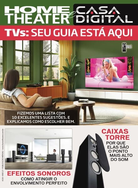 Home Theater e Casa Digital – Novembro 2023 Cover