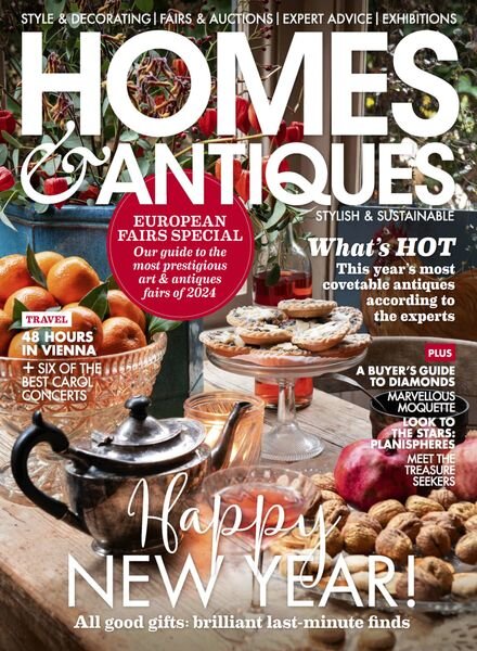 Homes & Antiques – January 2024 Cover