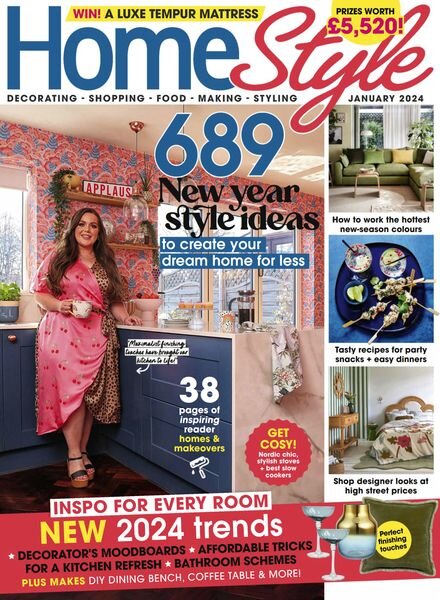 HomeStyle UK – January 2024 Cover