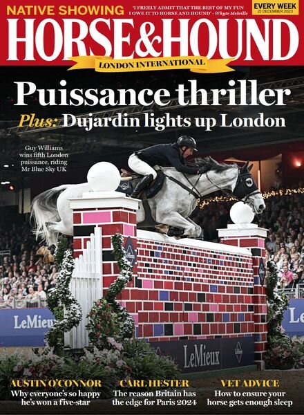 Horse & Hound – 21 December 2023 Cover