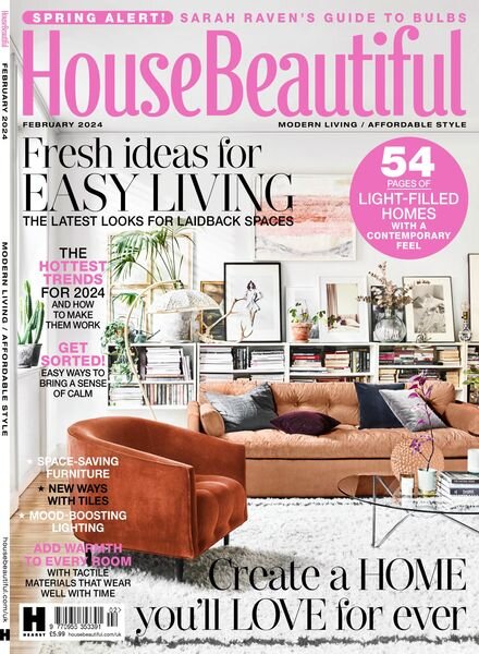 House Beautiful UK – February 2024 Cover