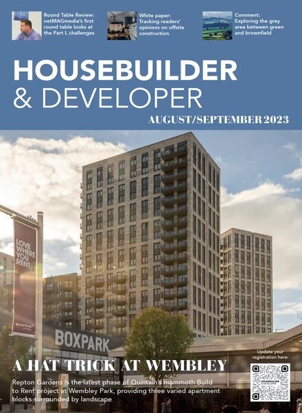 Housebuilder & Developer HbD – August-September 2023 Cover